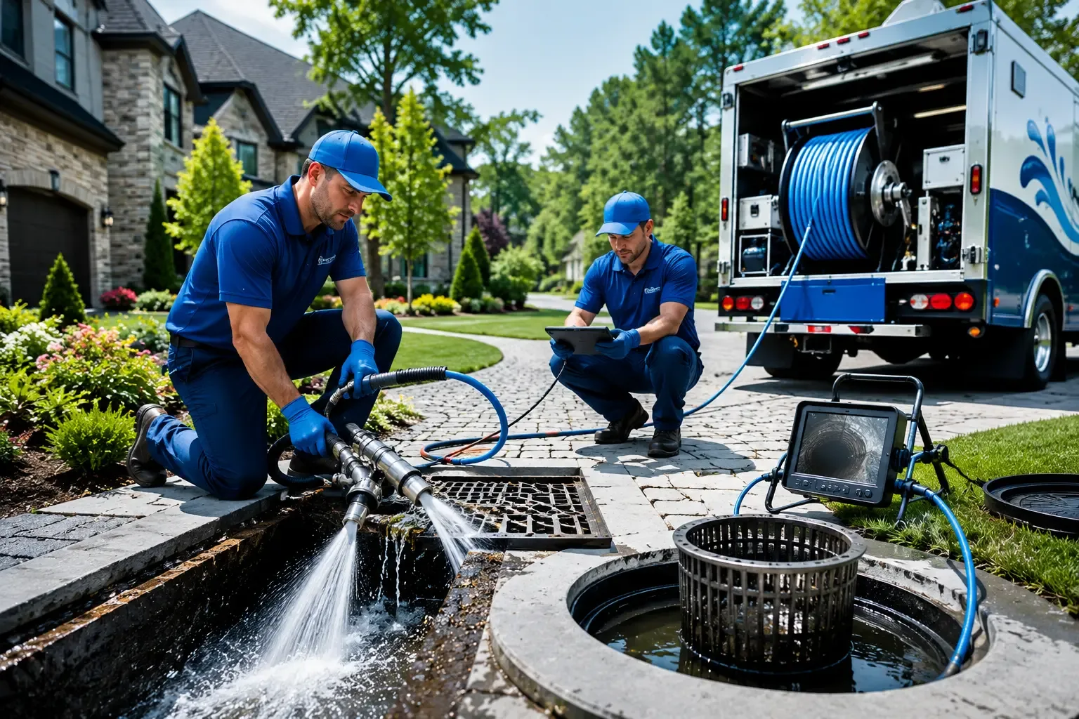 Local outdoor drain cleaning professionals in Midland, PA