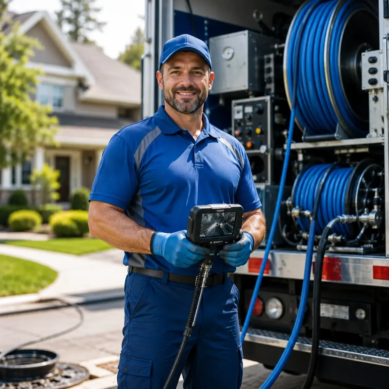 Local outdoor drain cleaning specialists in Midland, PA